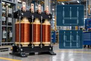 Autotransformadores trifásicos de 2 y 3 devanados